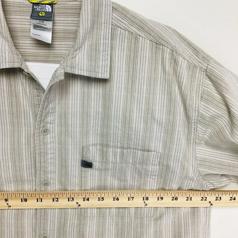 The North Face A5 Series mens short sleeve button up casual shirt large